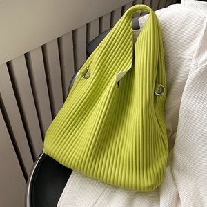 LIME GREEN BAG